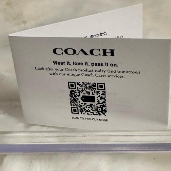 NWT Coach Double Zipper Wristlet Wallet Signature Canvas CU920 Brown Black - Picture 7 of 13